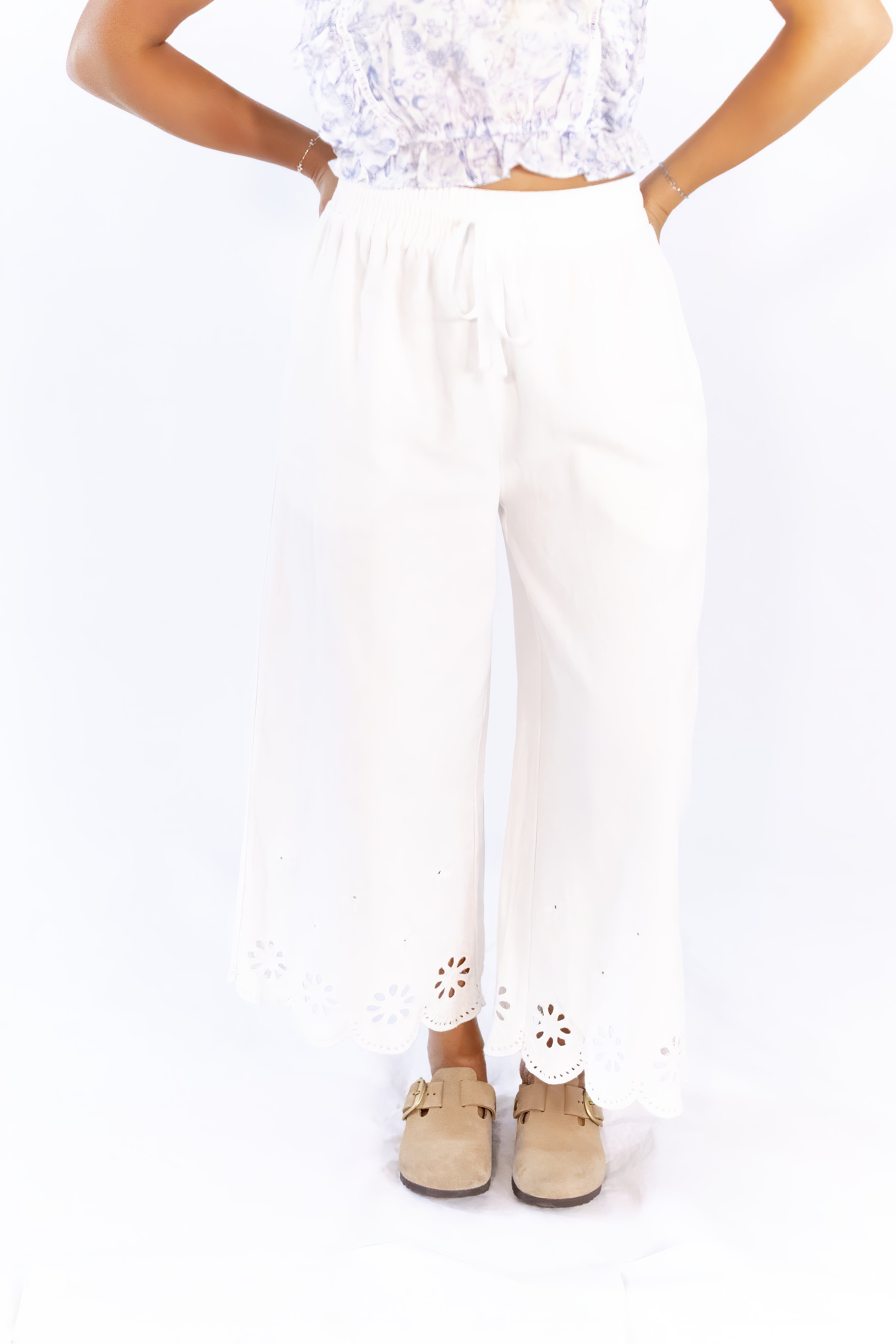 Legacy Floral Hem Culottes