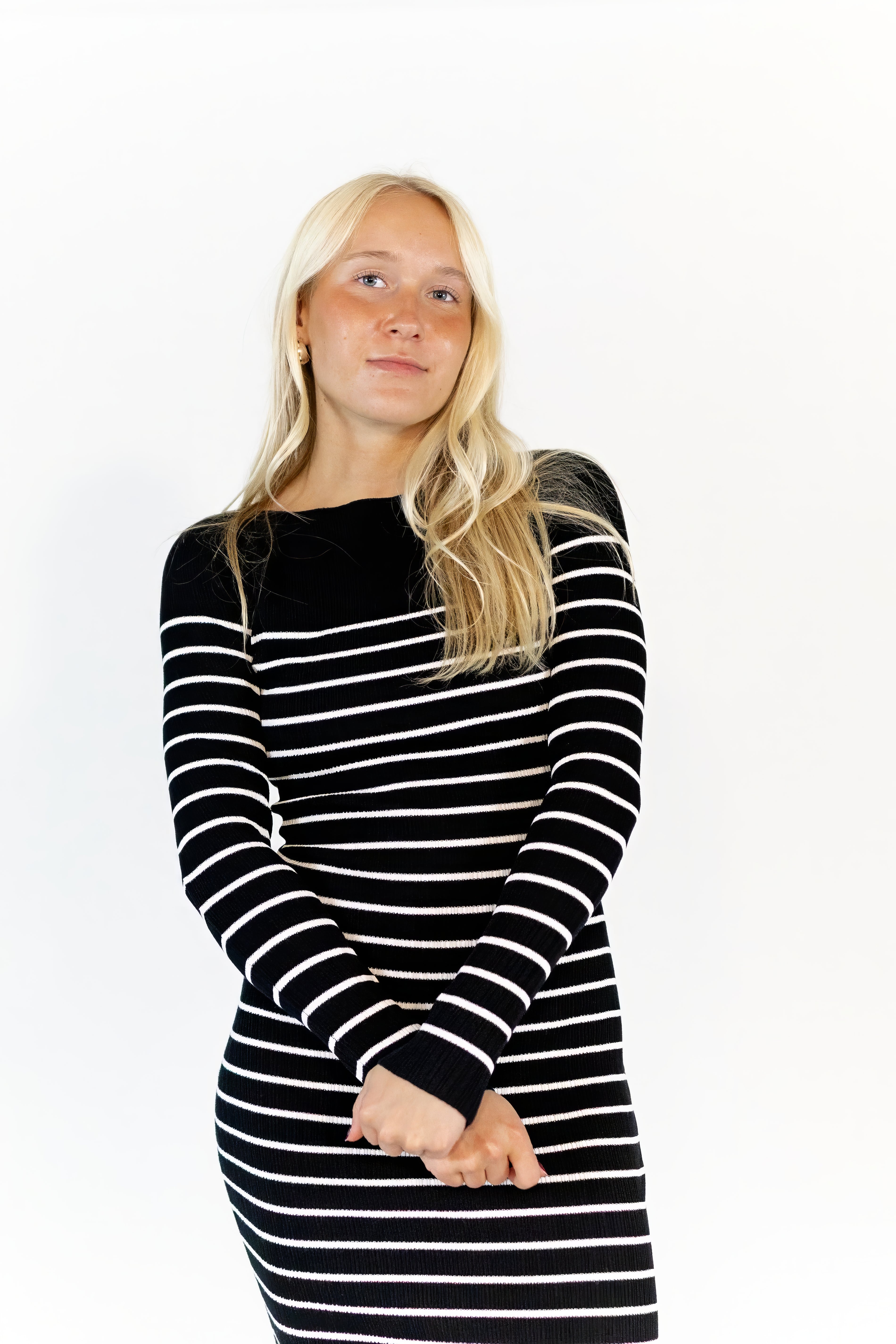 River Striped Knit Dress