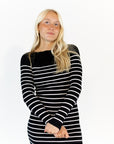 River Striped Knit Dress