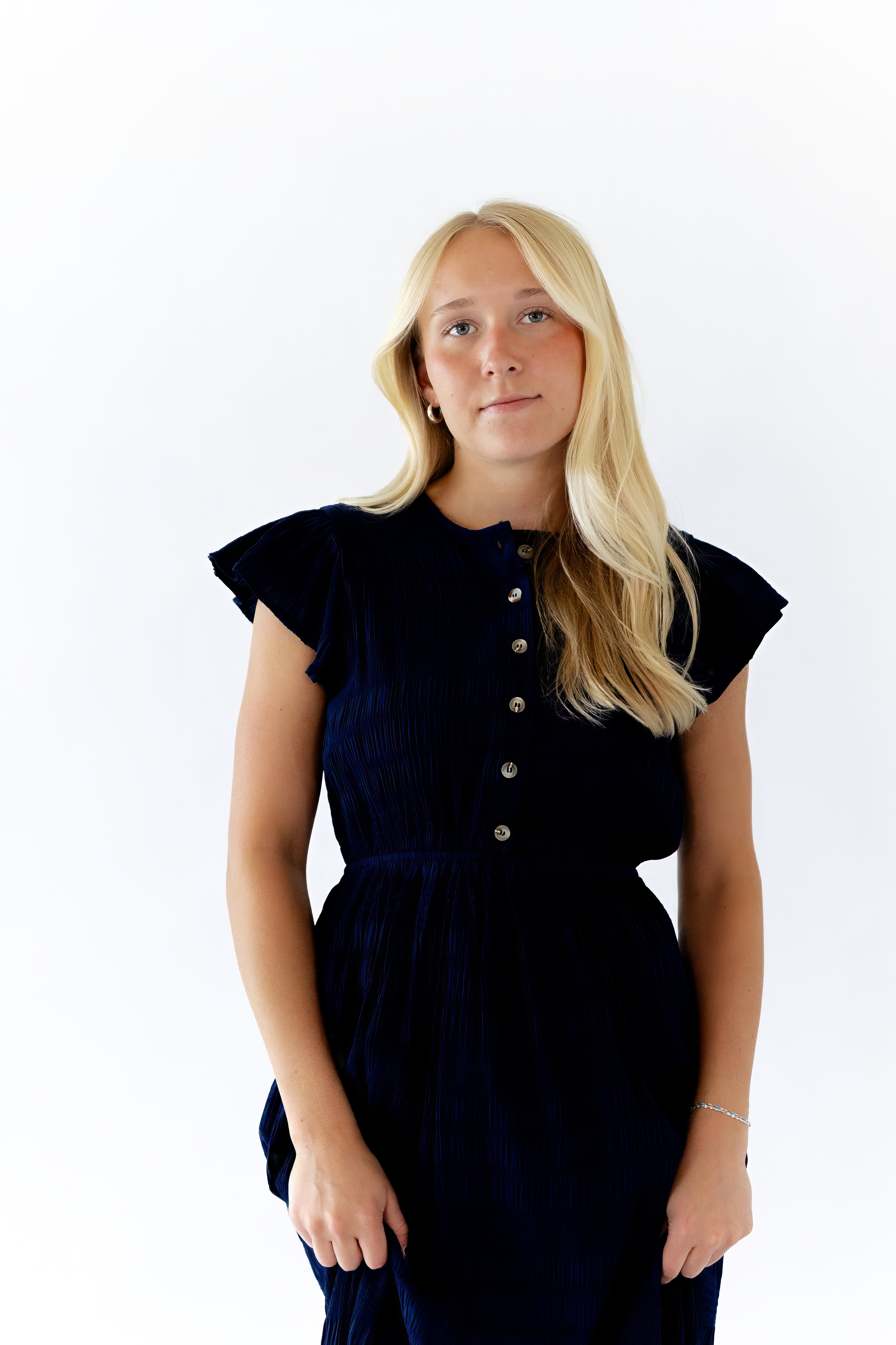 Christie Textured Midi Dress