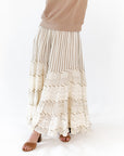 Stella Striped Skirt