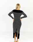 River Striped Knit Dress