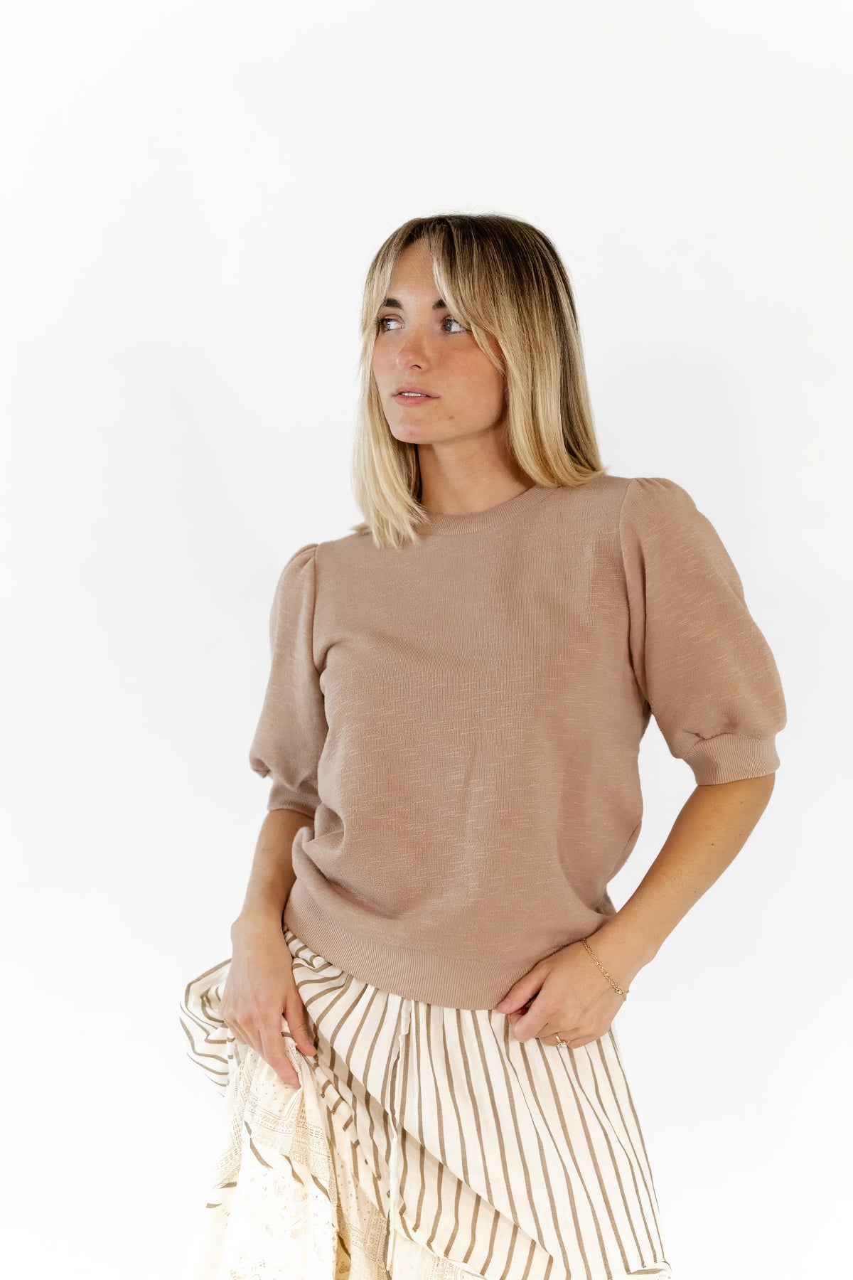 Miley Crewneck Top