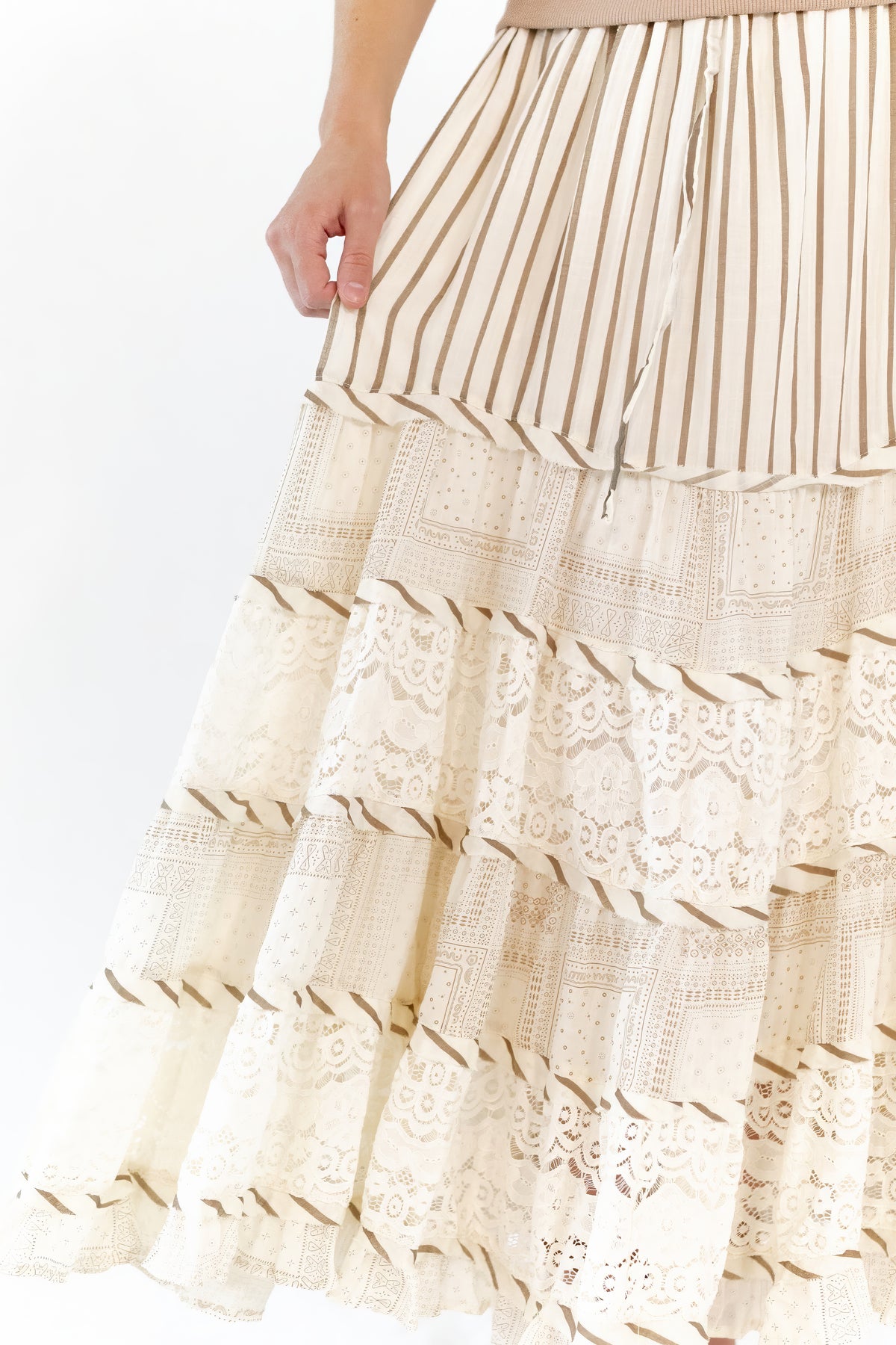 Stella Striped Skirt