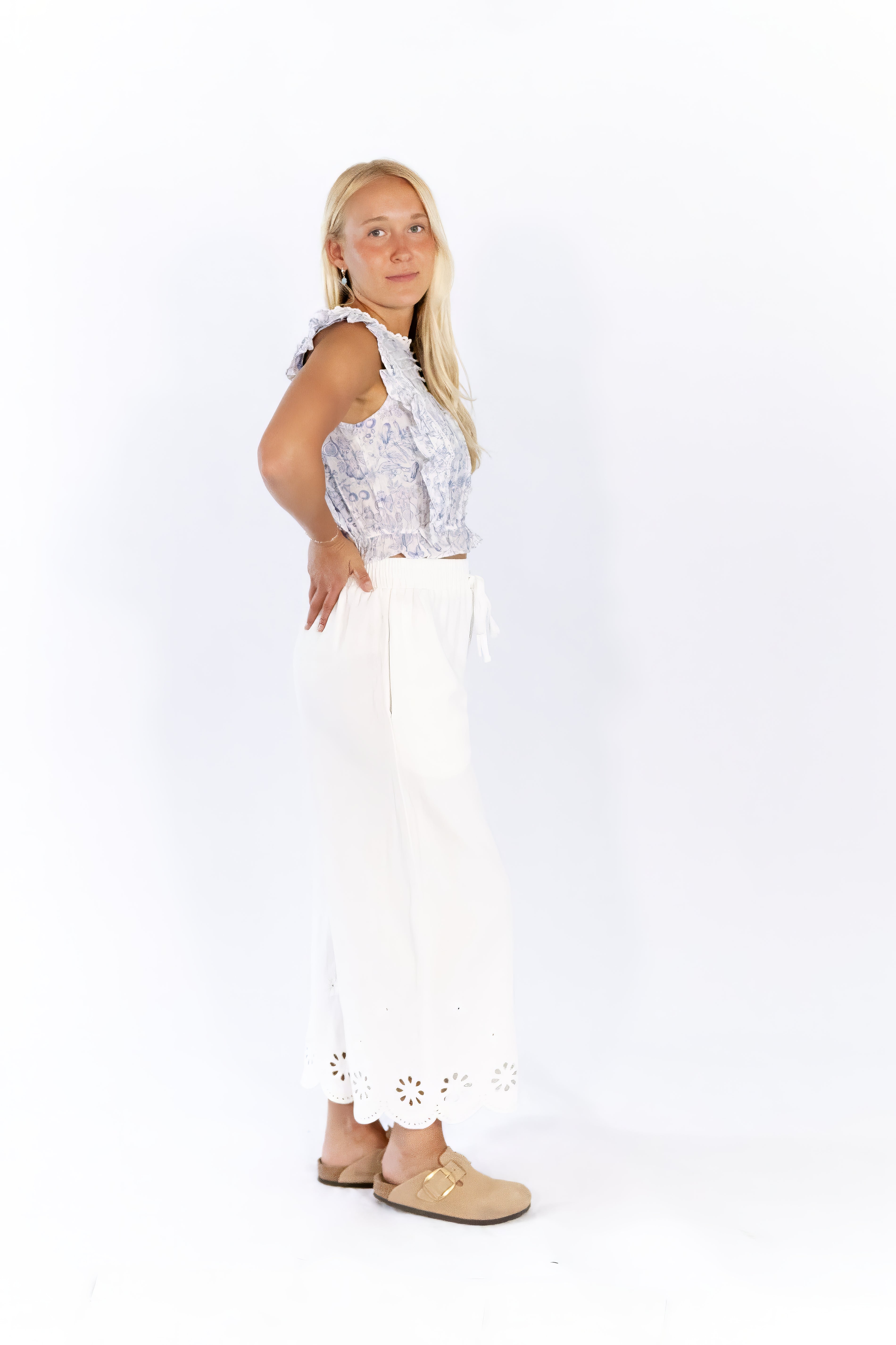 Legacy Floral Hem Culottes