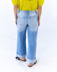 Manon Cuffed Denim