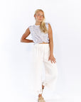 Kiki Floral Bubble Hem Top