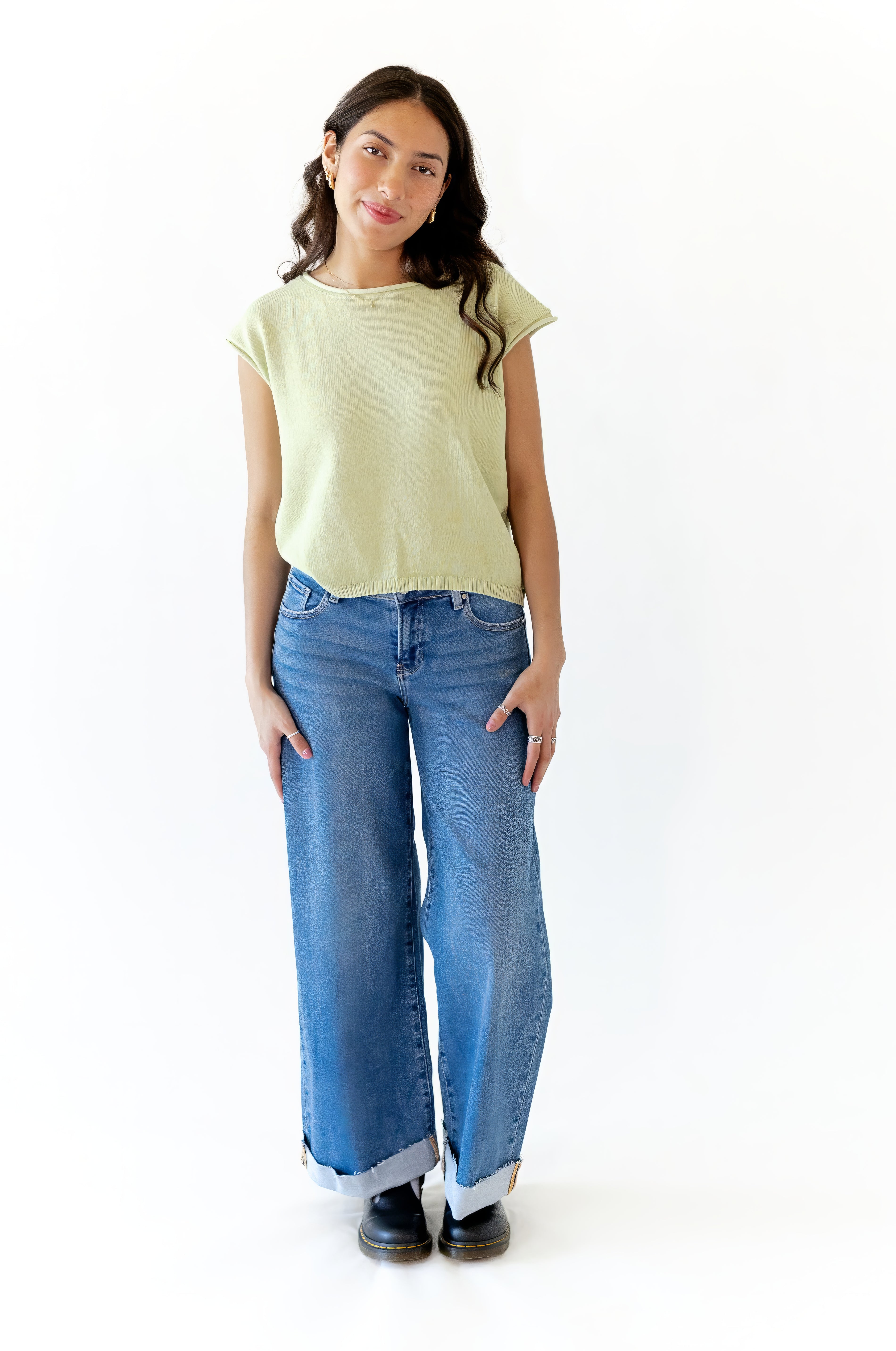Joanna Raw Edge Top
