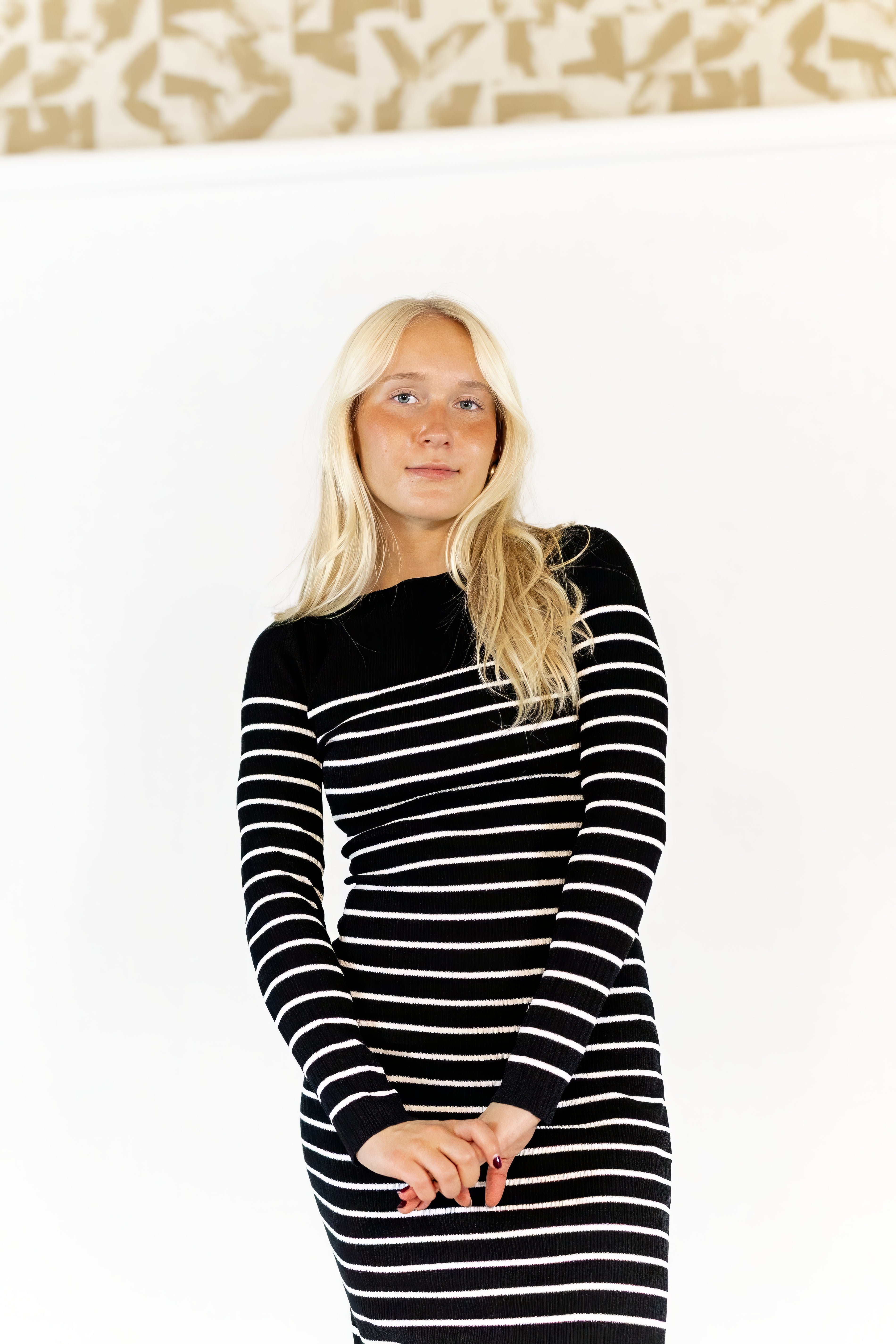 River Striped Knit Dress