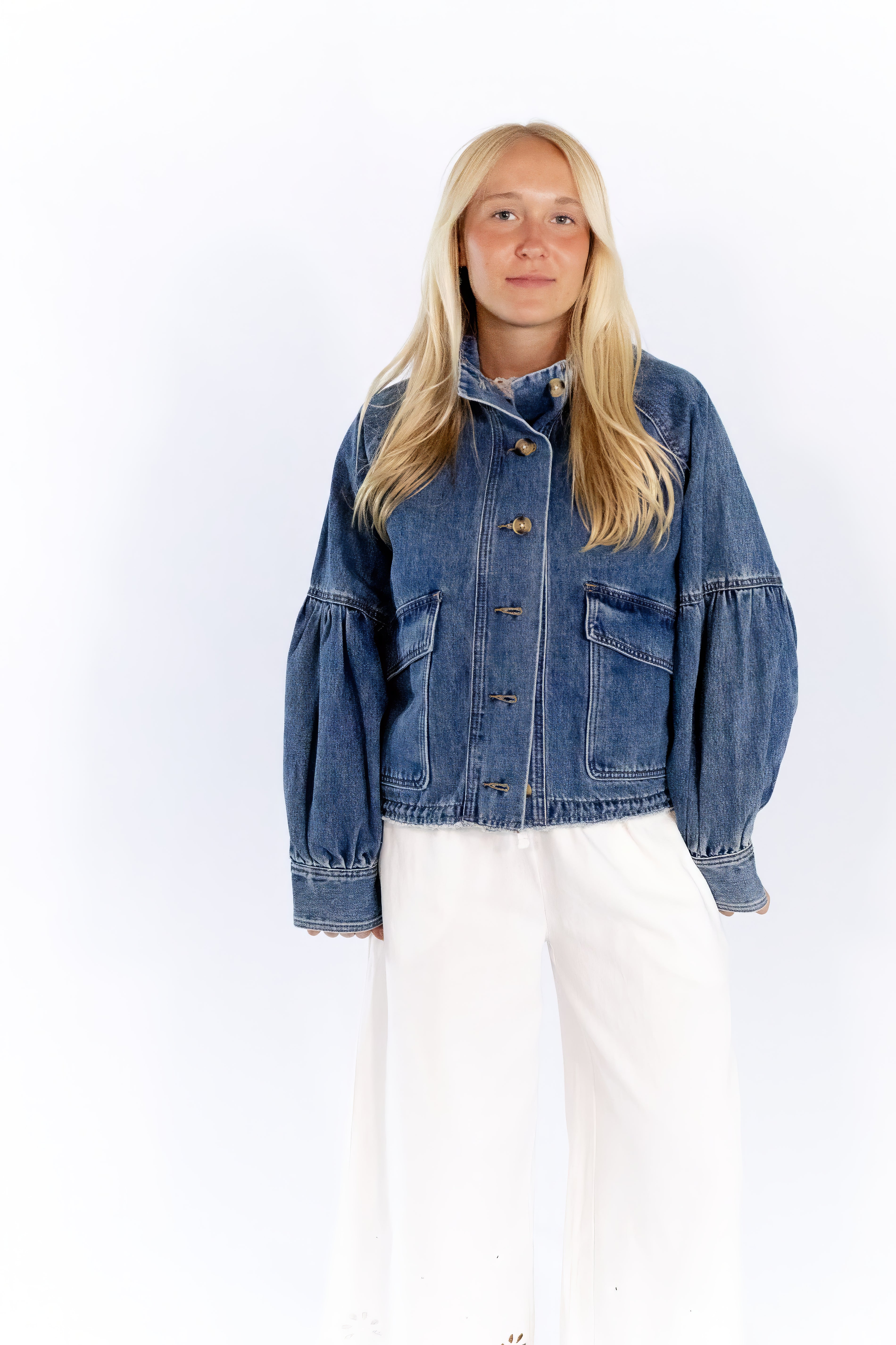 Gigi High Neck Jacket