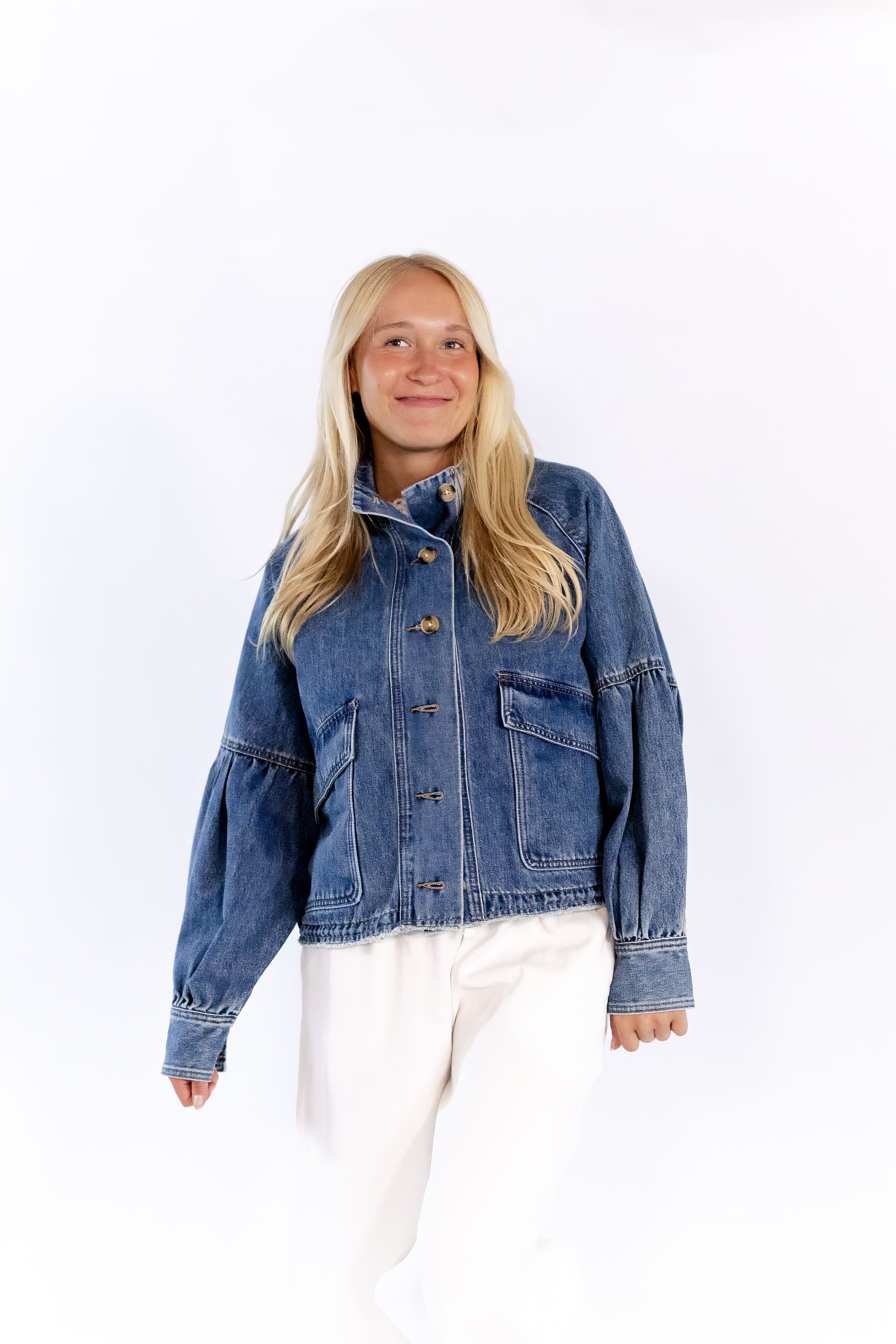 Gigi High Neck Jacket