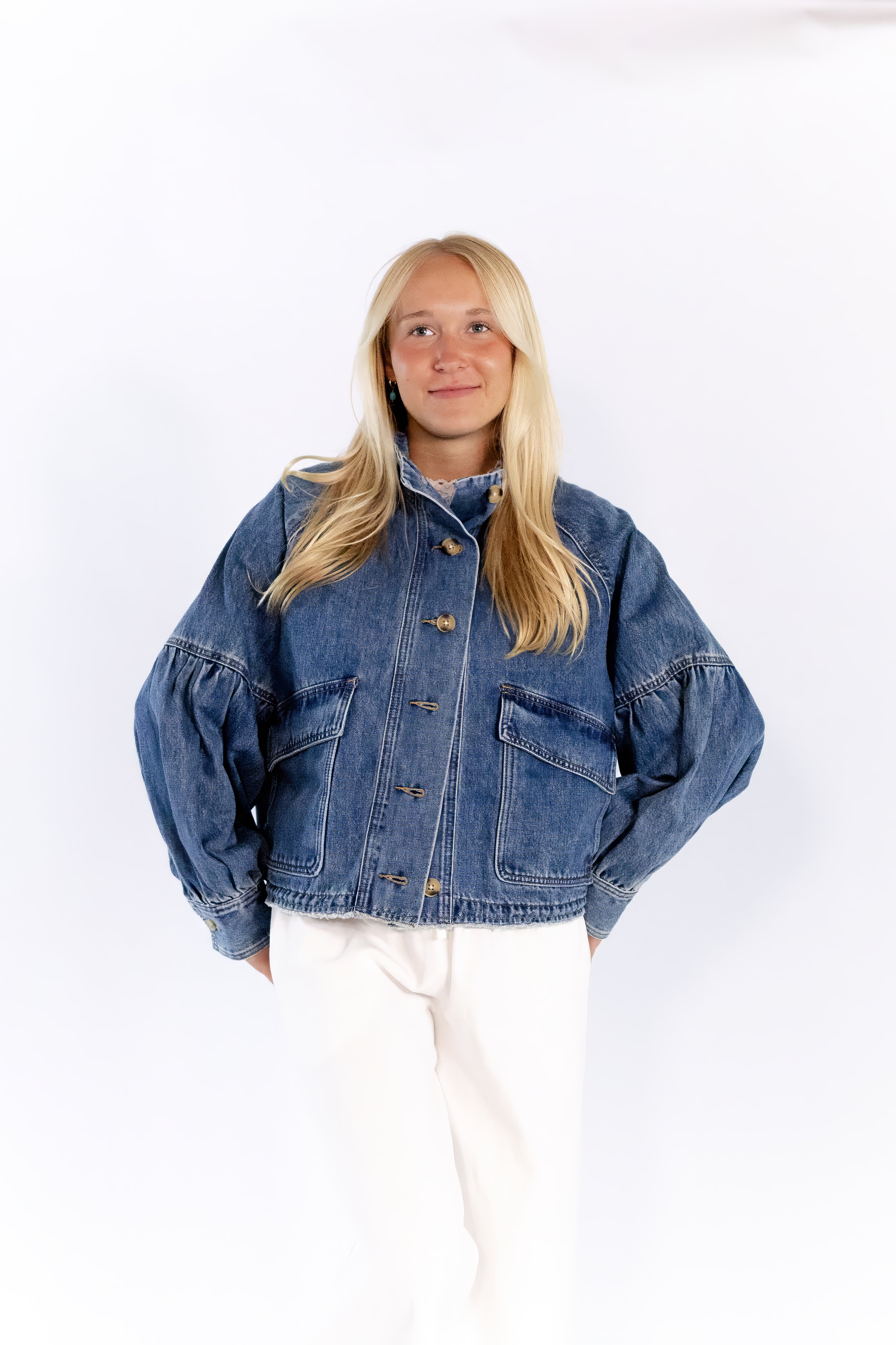Gigi High Neck Jacket