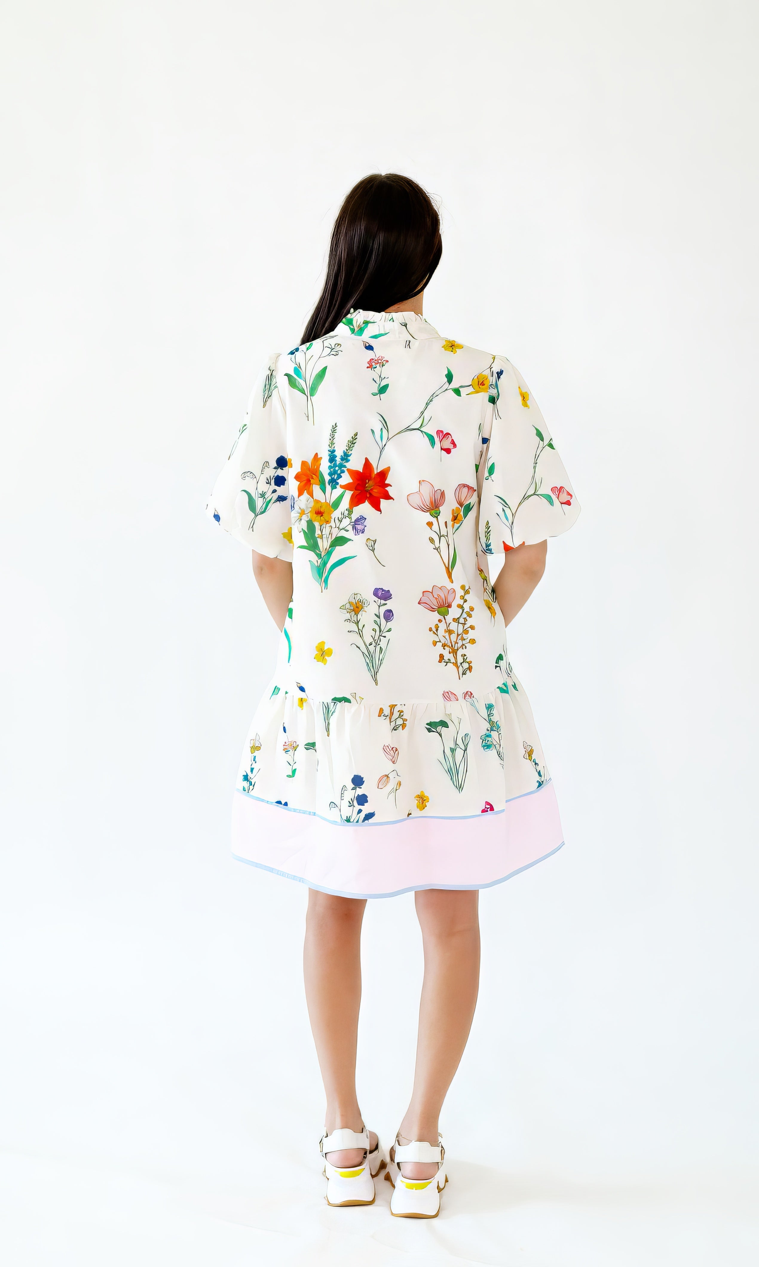 Tory Floral Button Up Mini