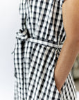 Joan Gingham Tie Waist Dress ⭐︎ Restocked