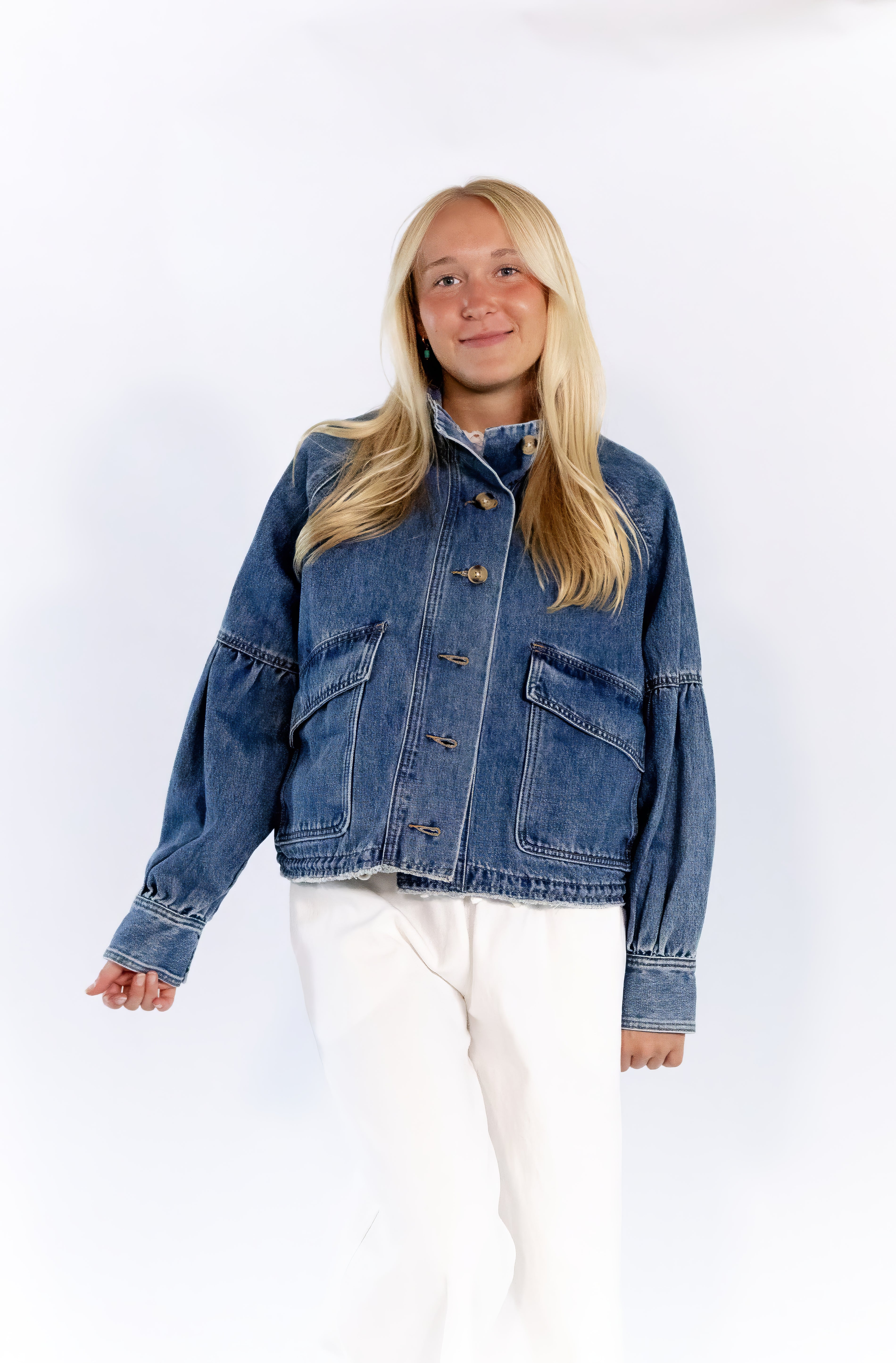 Gigi High Neck Jacket