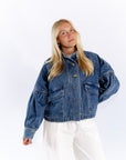Gigi High Neck Jacket