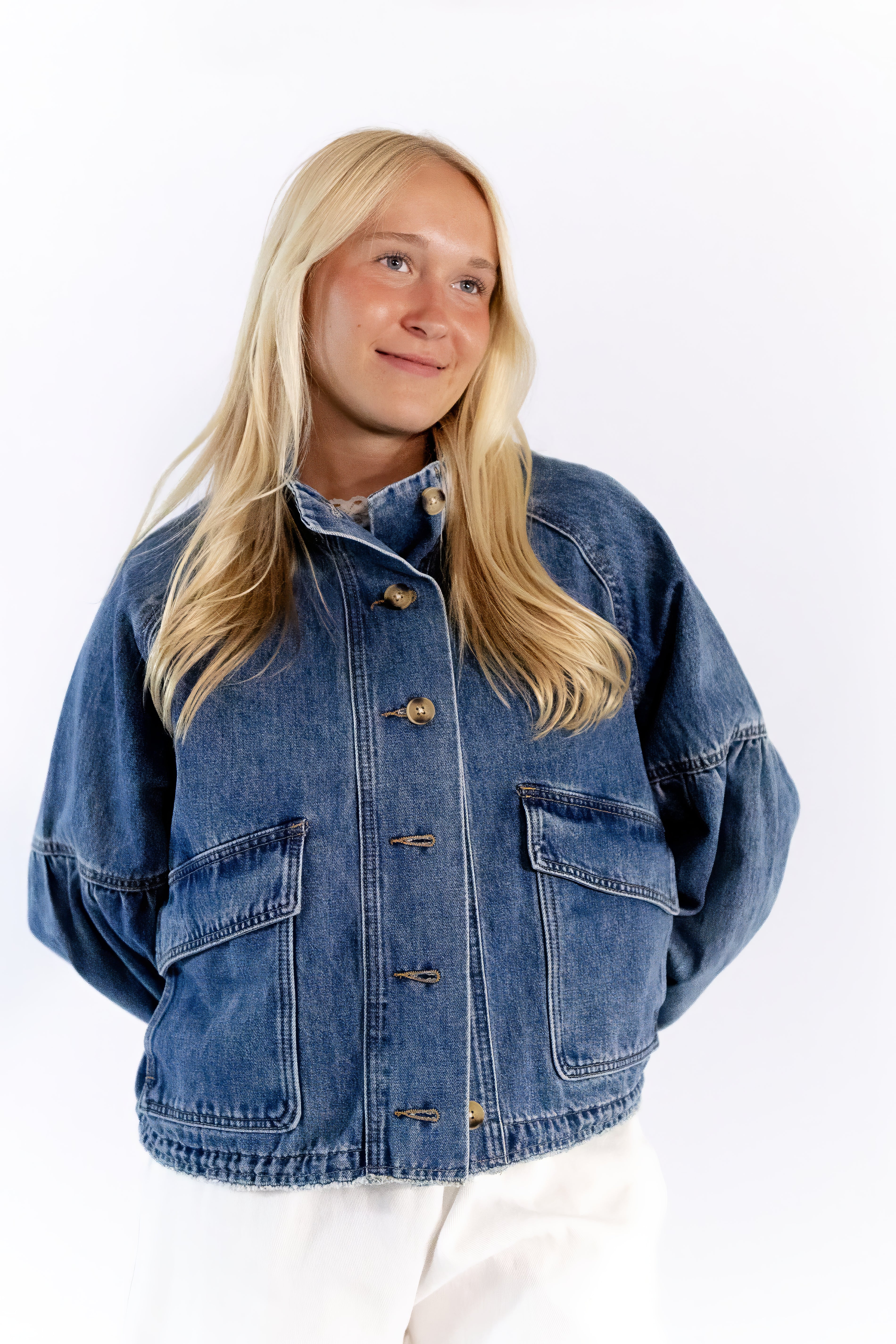 Gigi High Neck Jacket