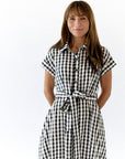 Joan Gingham Tie Waist Dress ⭐︎ Restocked