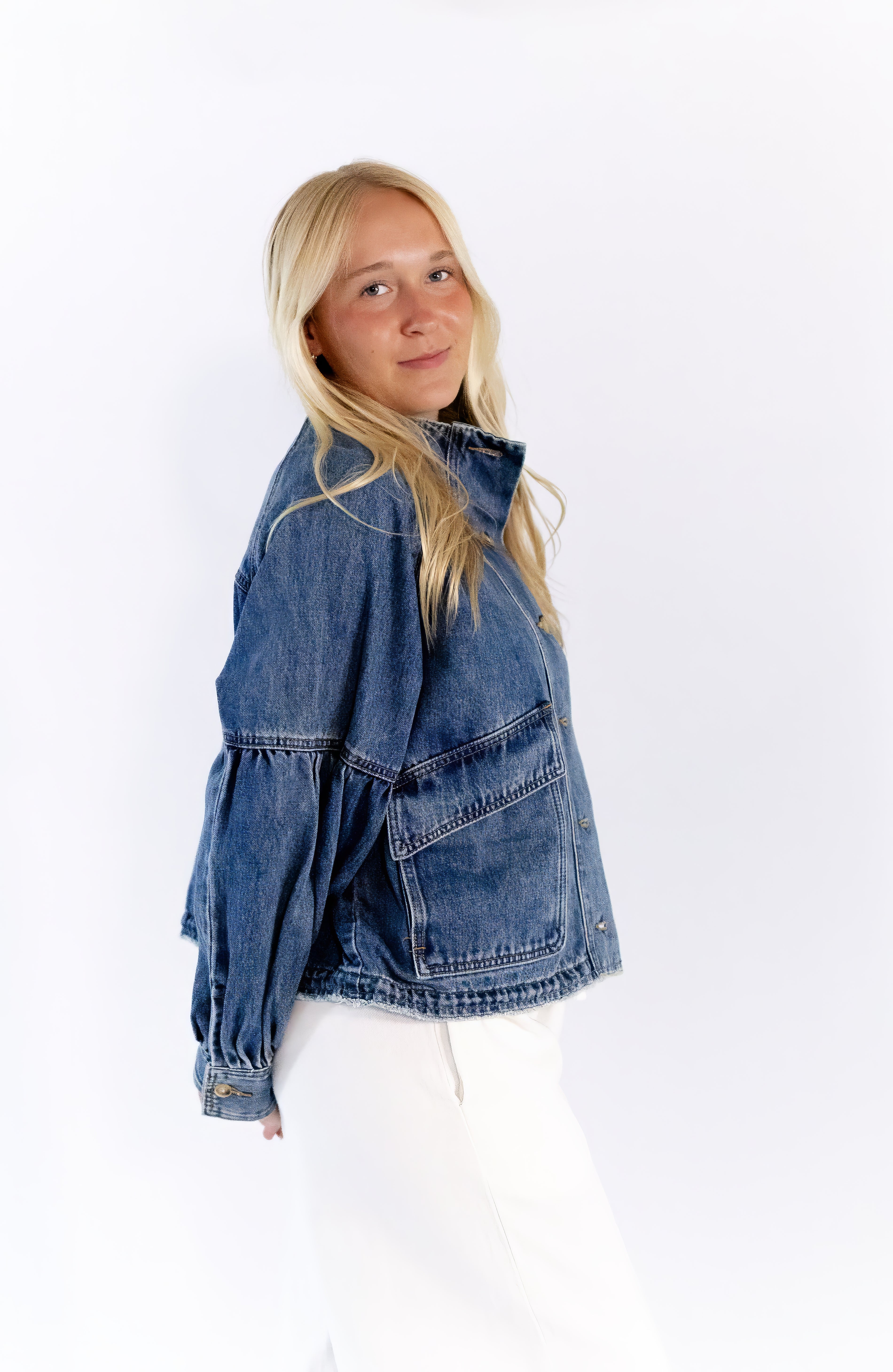 Gigi High Neck Jacket