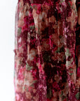 Marina Floral Tulle Midi Dress