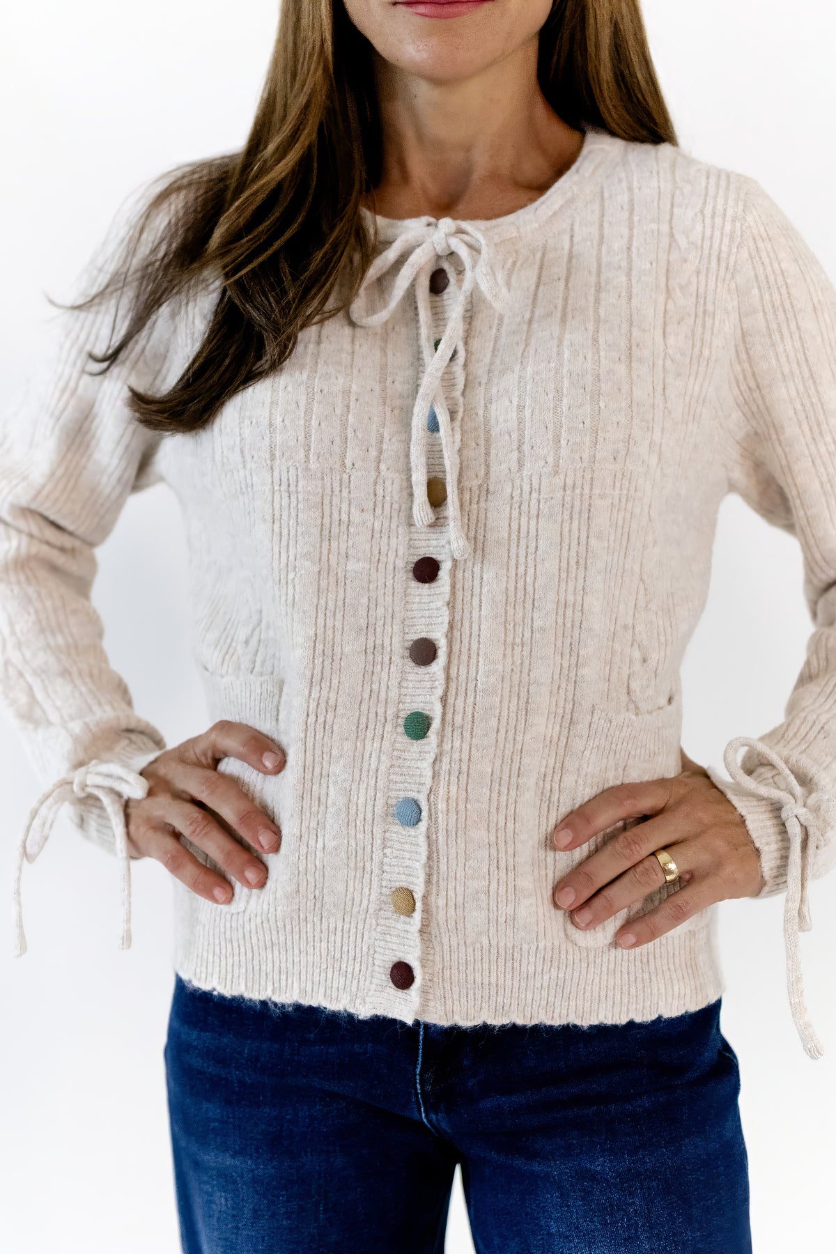 Gigi button Up Sweater