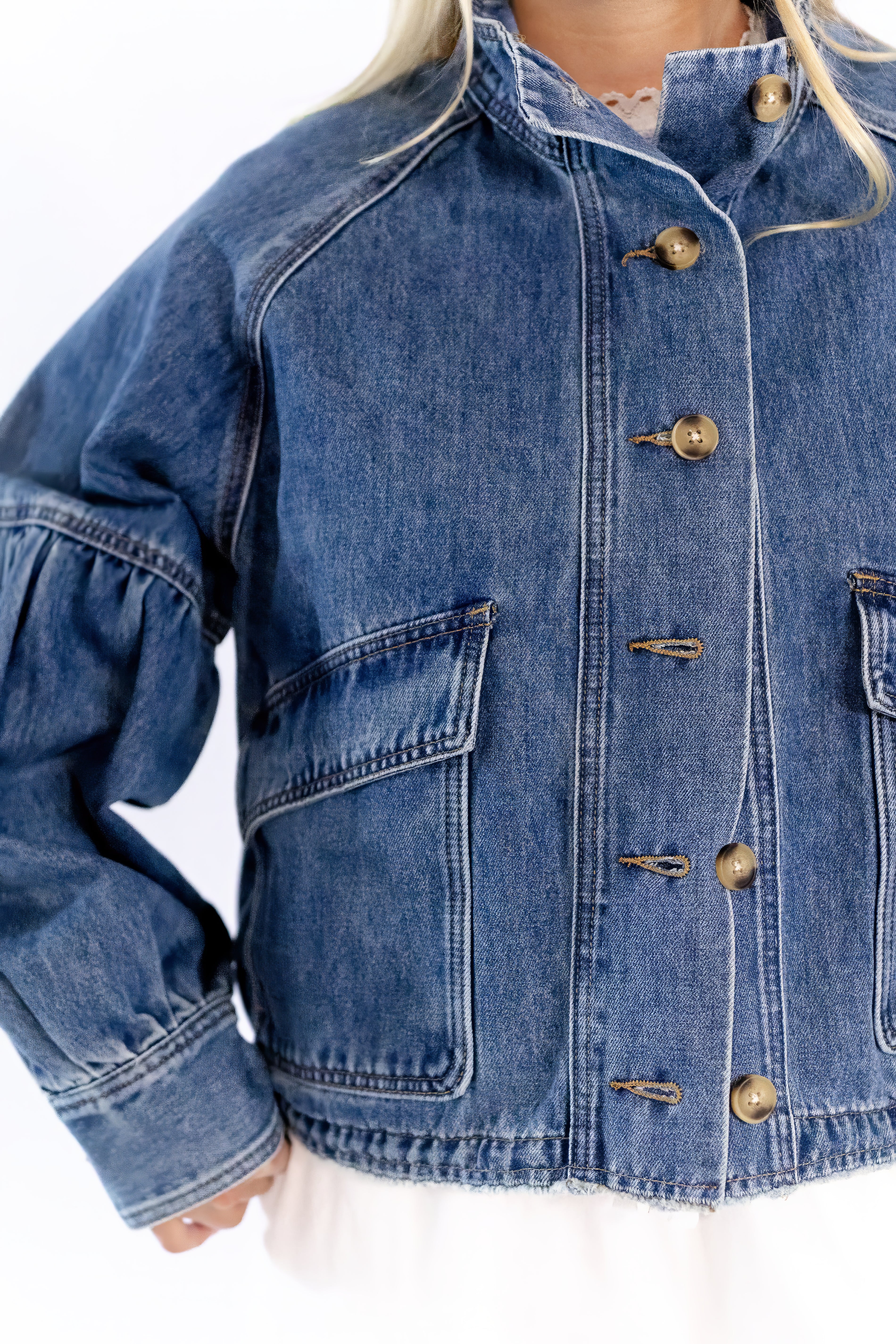 Gigi High Neck Jacket