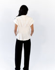 Dora Linen Pleated Top ⭐︎ Restocked