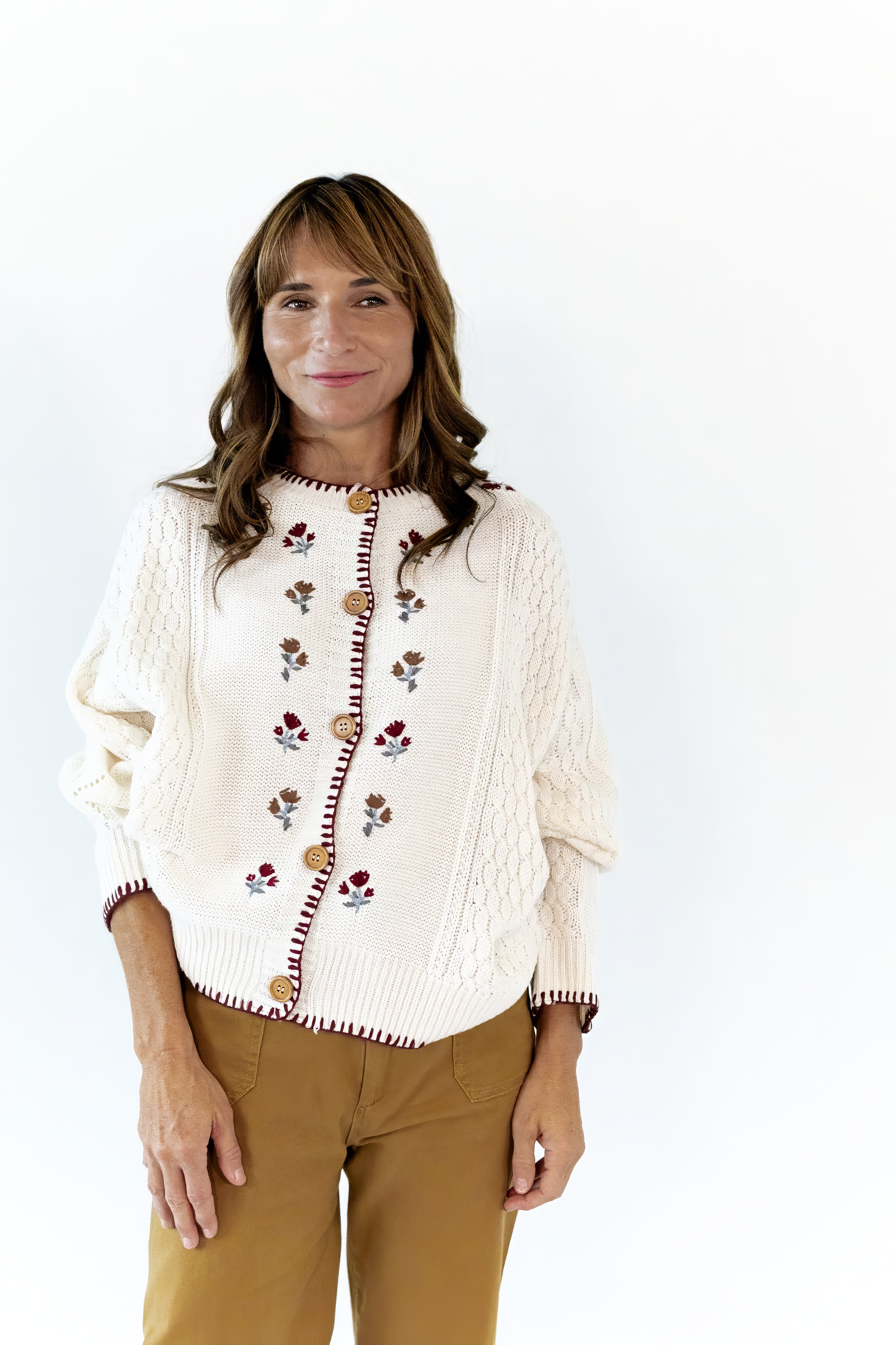 Sandy Embroidered Cardigan