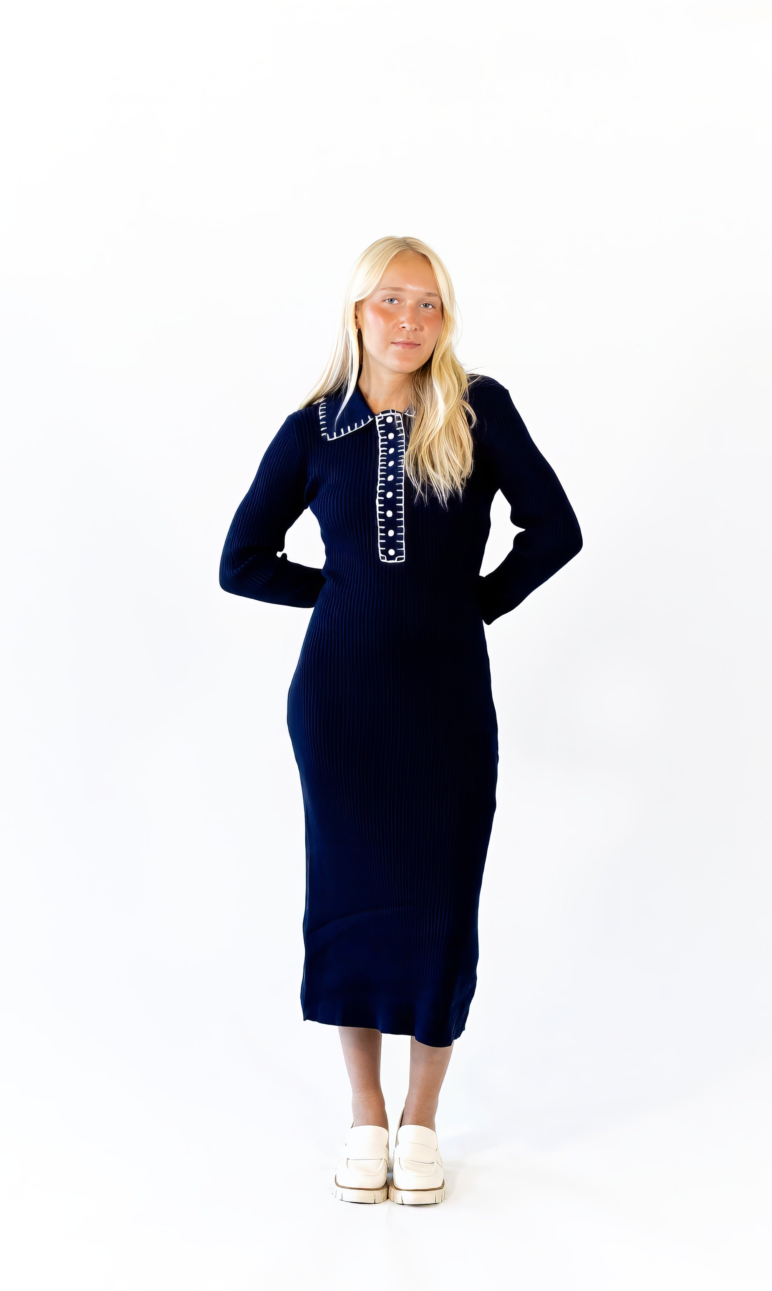 Callan Knit Midi Dress
