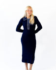 Callan Knit Midi Dress