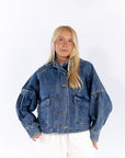 Gigi High Neck Jacket