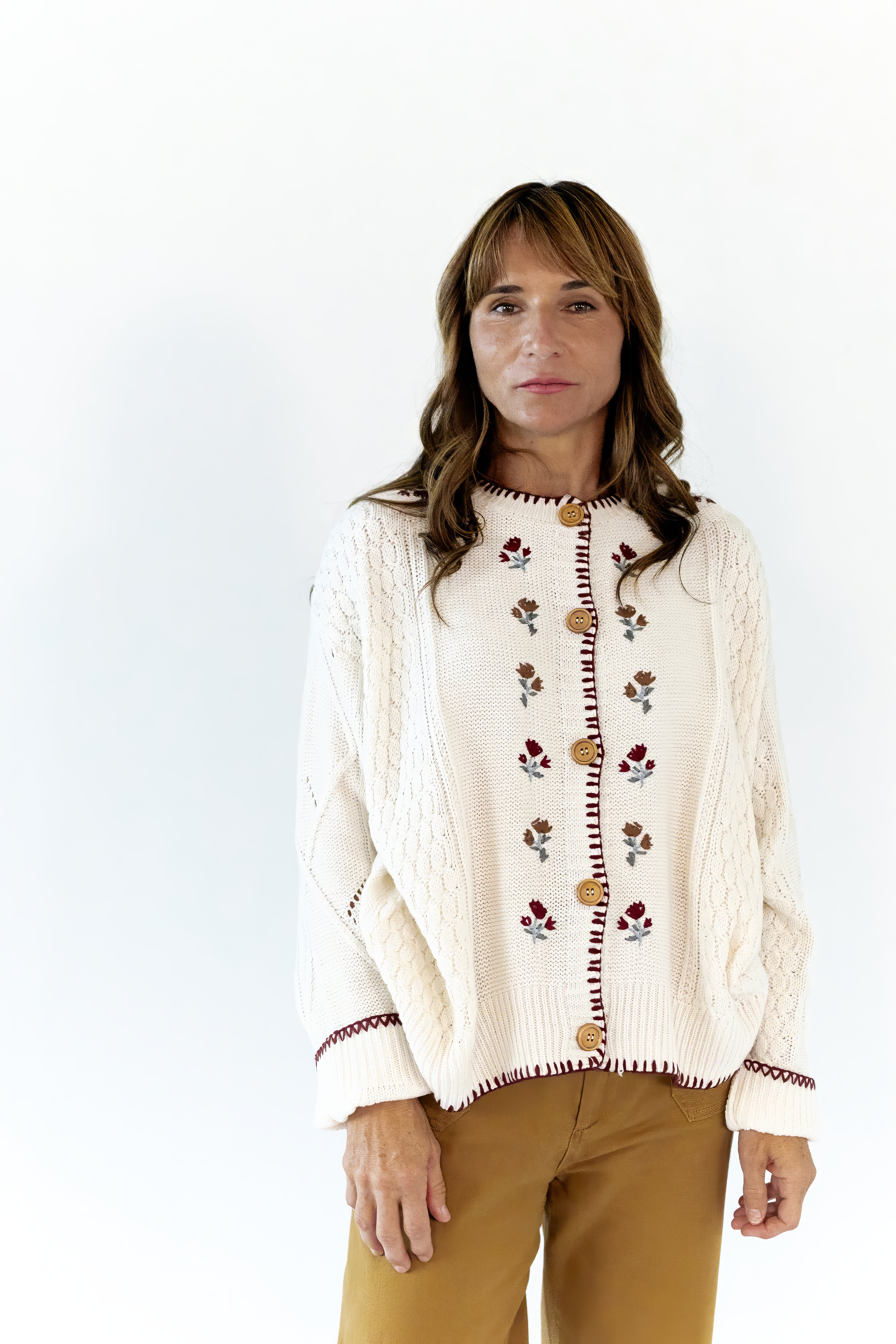 Sandy Embroidered Cardigan