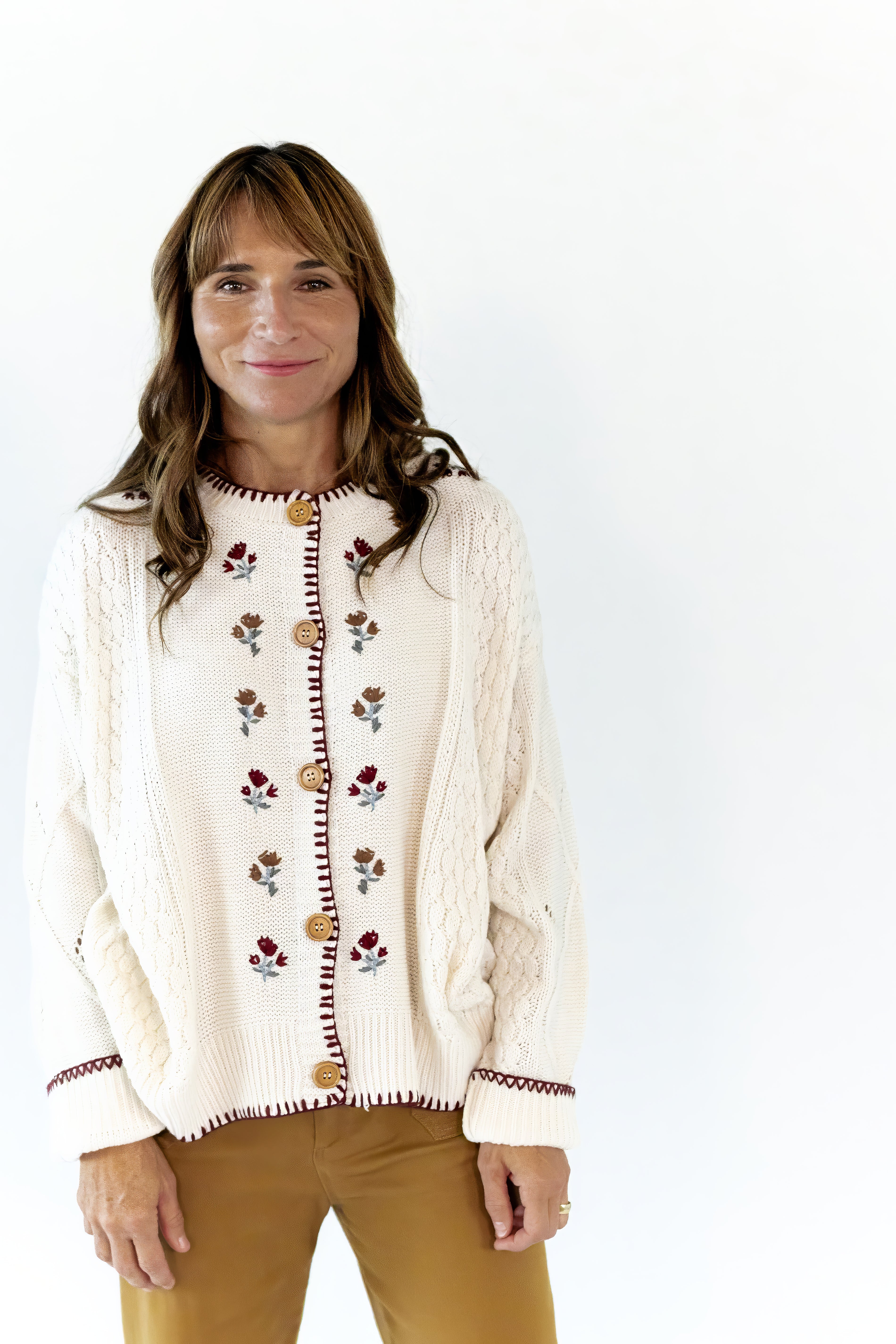 Sandy Embroidered Cardigan