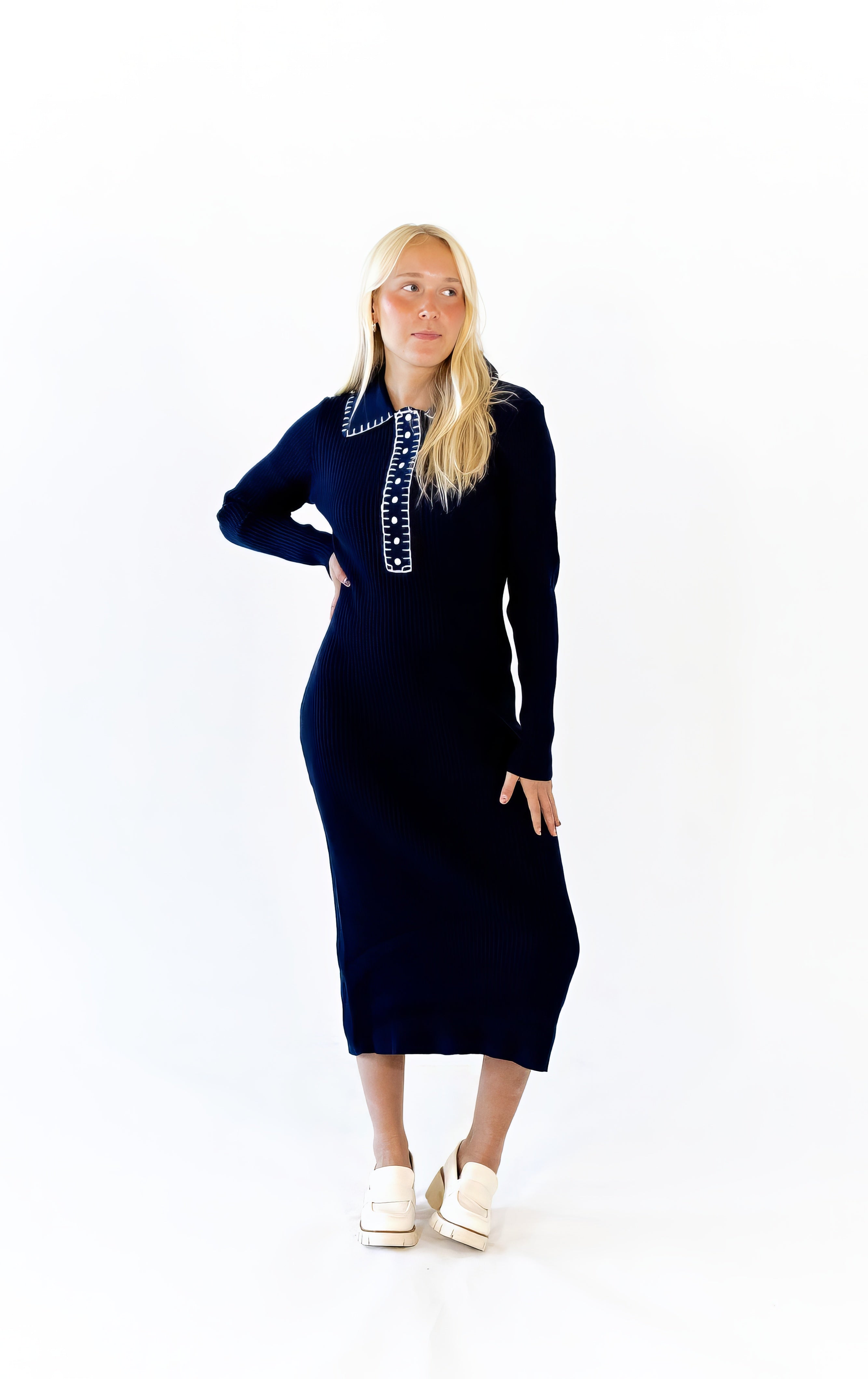 Callan Knit Midi Dress
