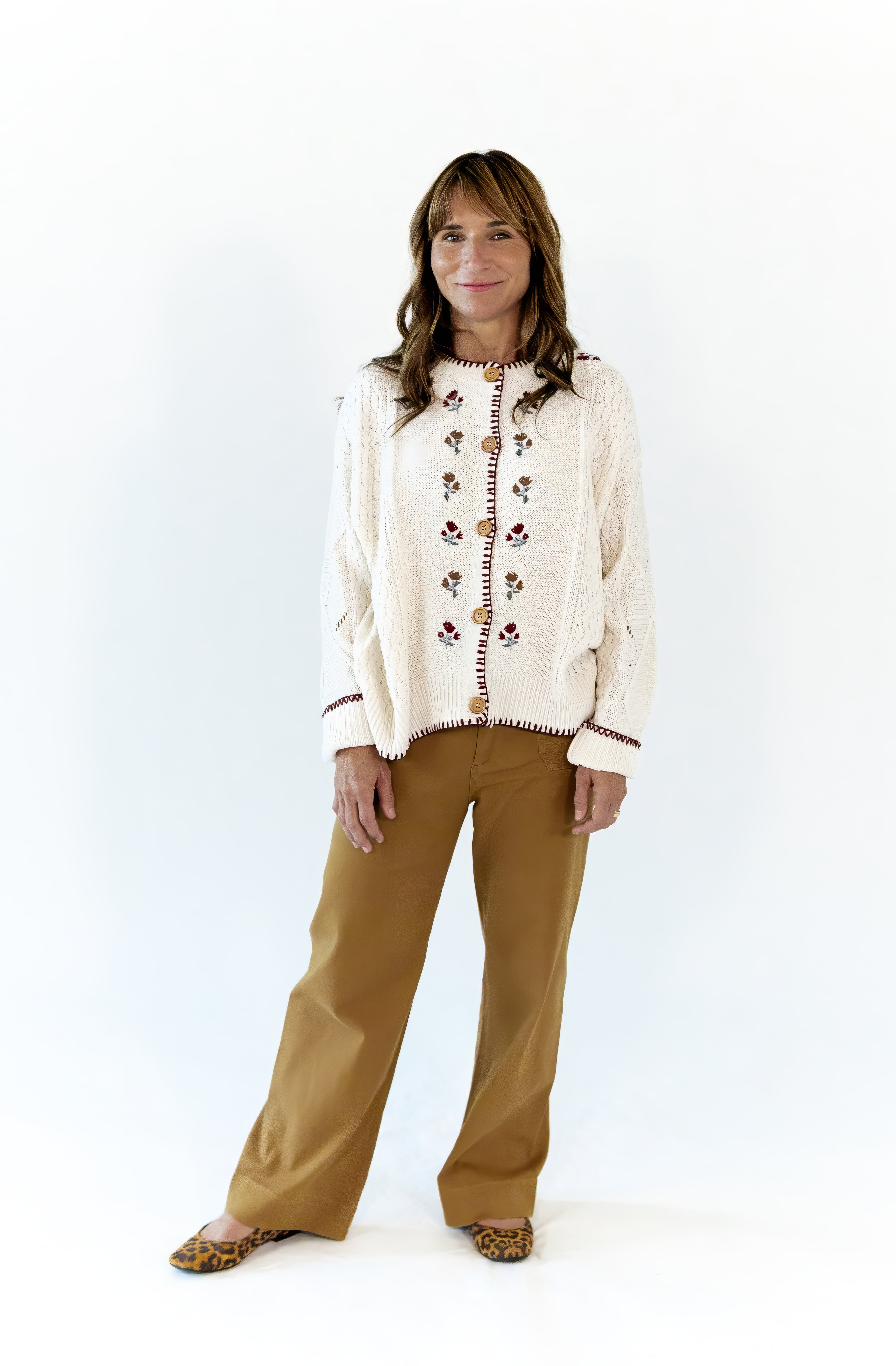 Sandy Embroidered Cardigan
