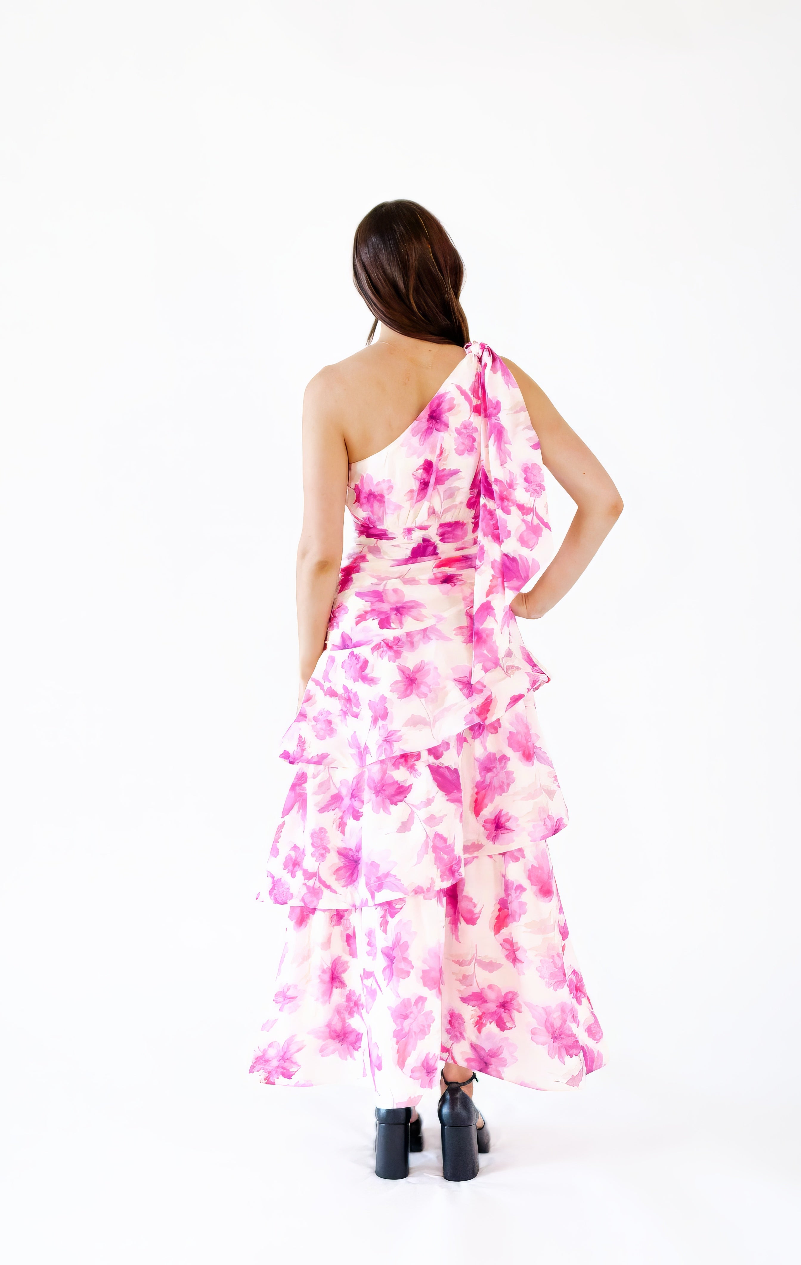 Maison Tiered Maxi Dress