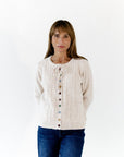 Gigi button Up Sweater