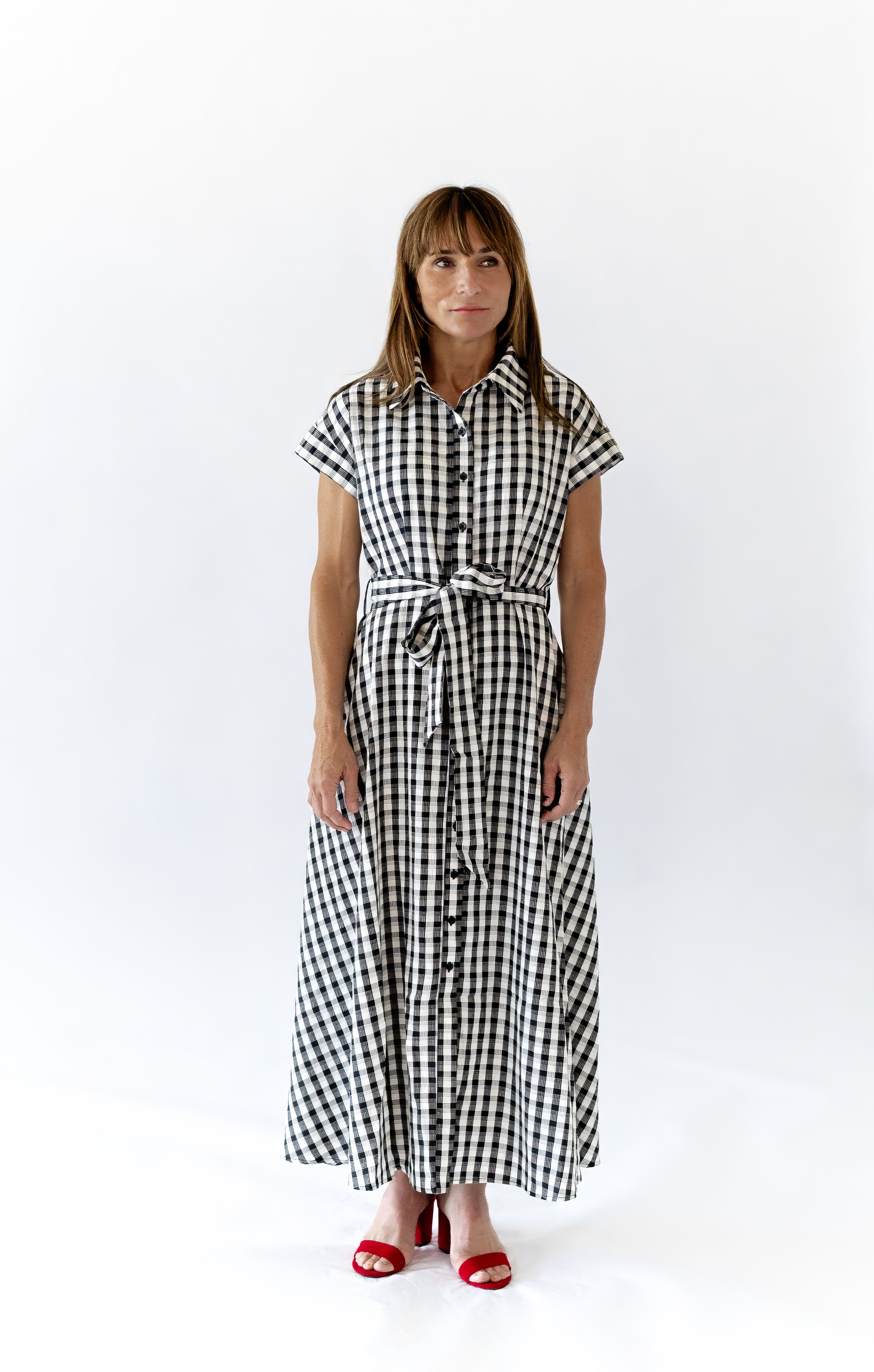 Joan Gingham Tie Waist Dress ⭐︎ Restocked