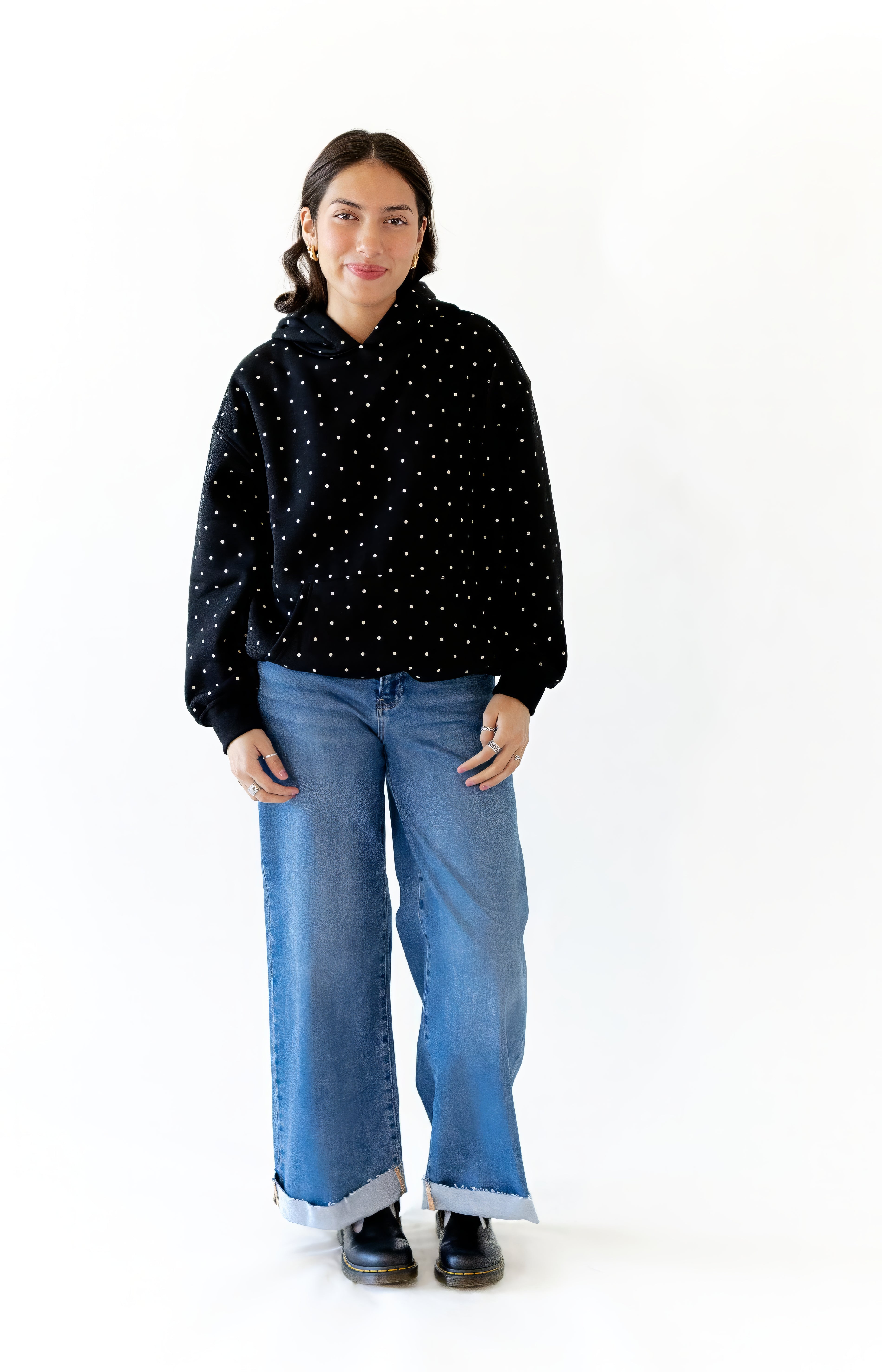 Adria Polka Dot Pullover