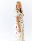Eleanor Floral Square Neck Dress
