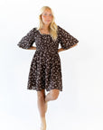 Marli Bubble Sleeve Mini Dress