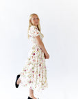 Eleanor Floral Square Neck Dress