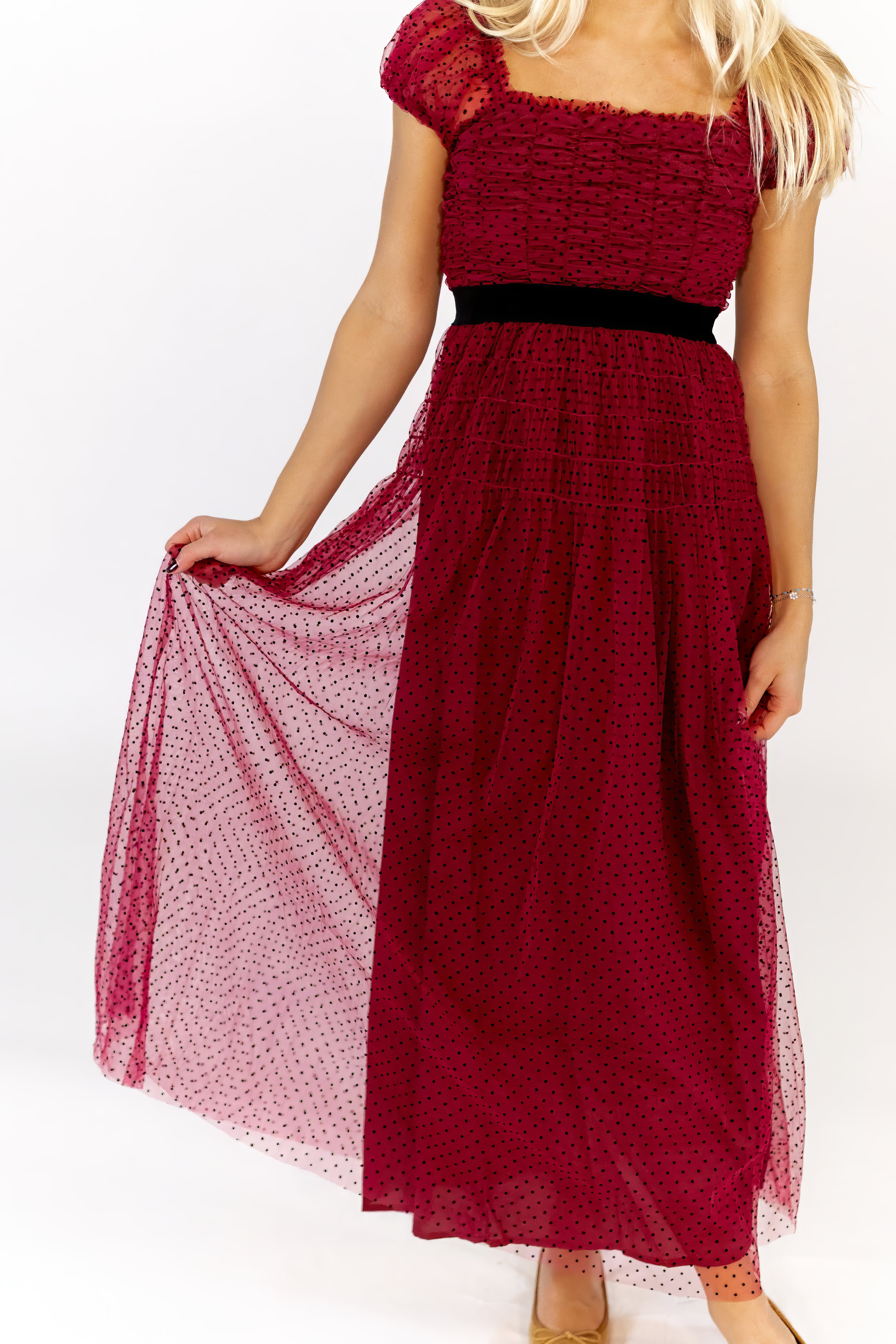 Perla Tulle Maxi Dress