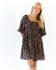 Marli Bubble Sleeve Mini Dress