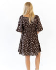 Marli Bubble Sleeve Mini Dress