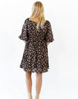 Marli Bubble Sleeve Mini Dress