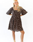 Marli Bubble Sleeve Mini Dress
