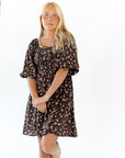 Marli Bubble Sleeve Mini Dress