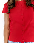 Mara Button Up Top
