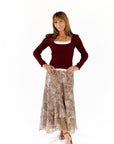 Mae Lace Trim Top